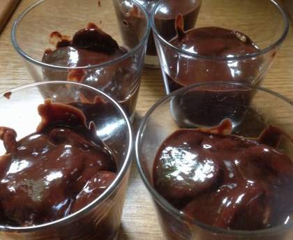 Petit dessert gourmand banane-chocolat