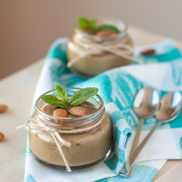 Petite crème chocolatée au lait d’amande