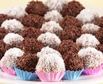 Petites boules de chocolat façon Brésil (Brigadiers)