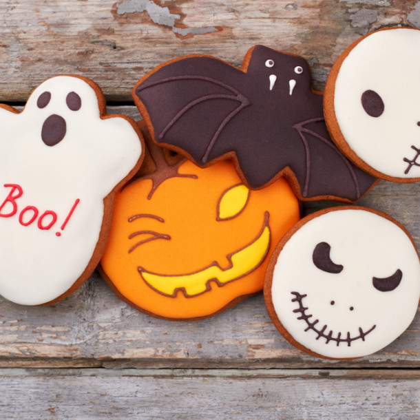 Petits biscuits d'Halloween