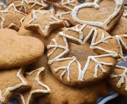 Petits biscuits mélasse gingembre au  thermomix