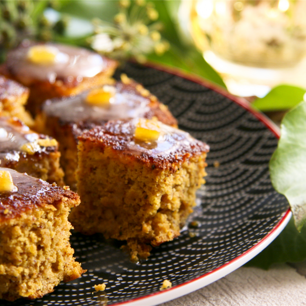 Petits fours de courge aux épices sans gluten