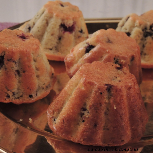 Petits gâteaux au Gervita® aux mûres et amandes