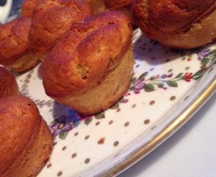 Petits gâteaux individuels à la banane