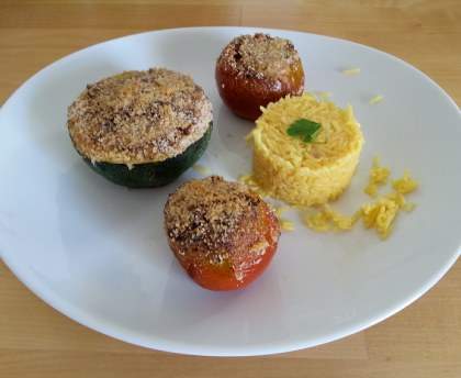 Petits légumes farcis trop bons