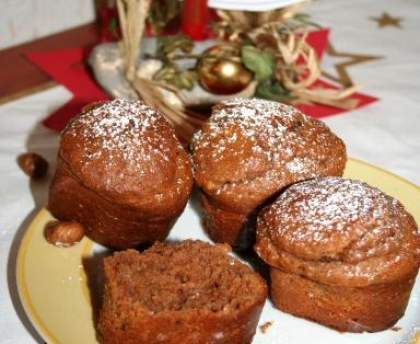 Petits muffins pralinoise