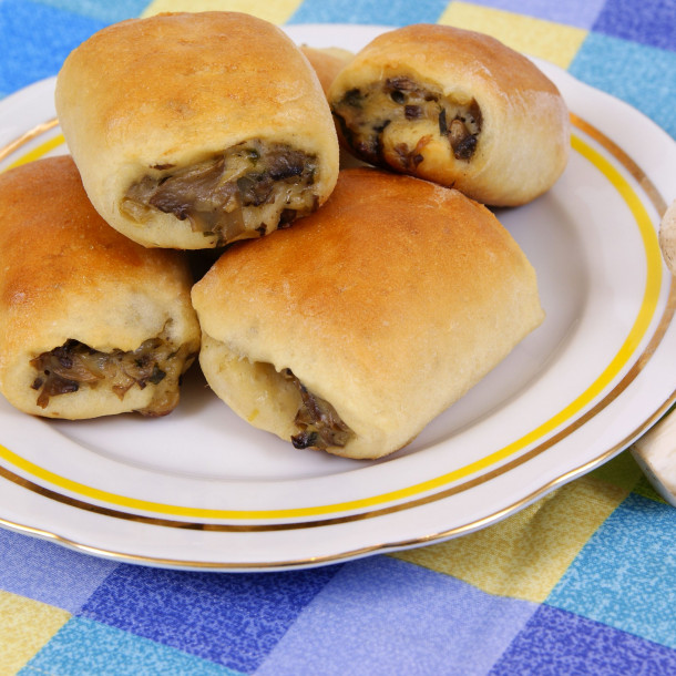 Petits pains aux champignons