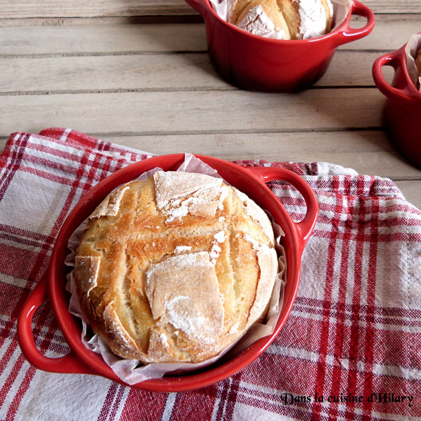 Petits pains en mini-cocottes