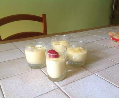 Petits pots de crème à la vanille