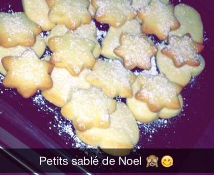 Petits sablés de Noël au citron