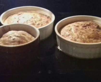Petits soufflés au crabe