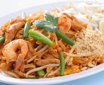 Phad Thai (nouilles sautées à la Thailandaise)