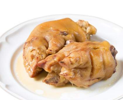 Pieds de cochon au four