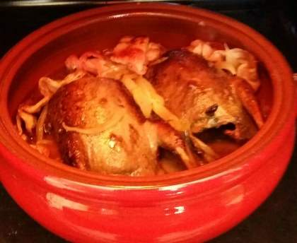 Pigeon rôti