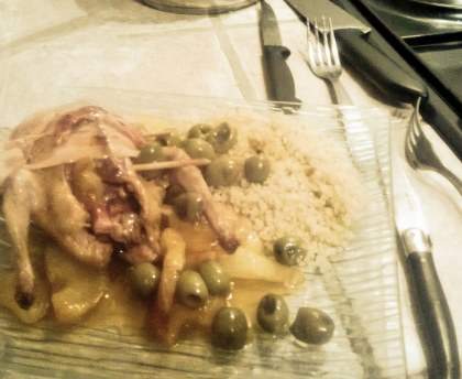 Pigeons aux poires