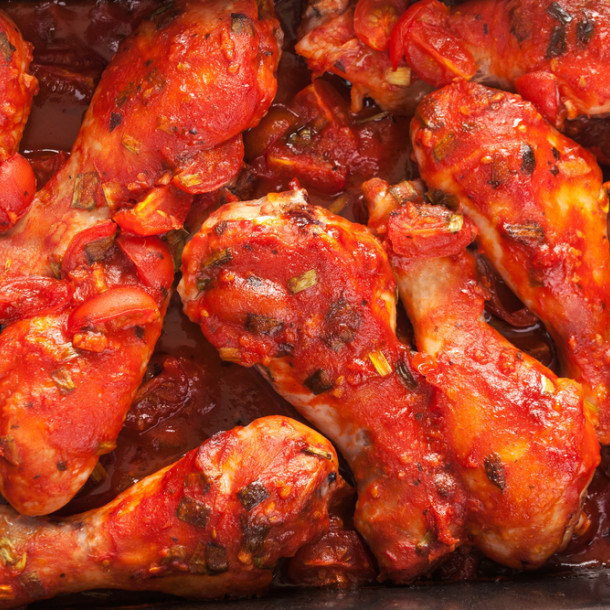 Pilons de poulet à la tomate au Cookeo