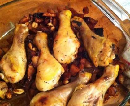 Pilons de poulets sucrés-salés façon Camille