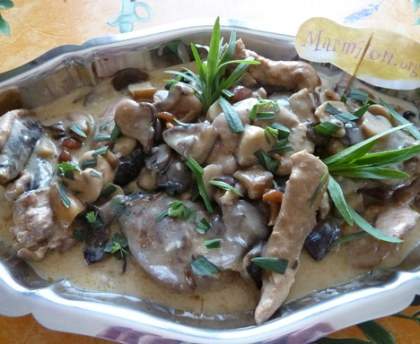 Pintade forestière au Jurançon