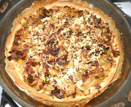 Pissaladiere au boursin