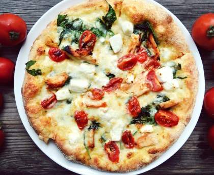 Pizza à la feta