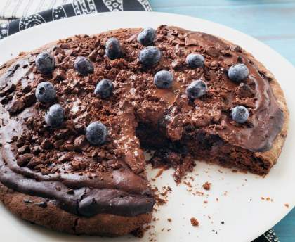 Pizza au chocolat