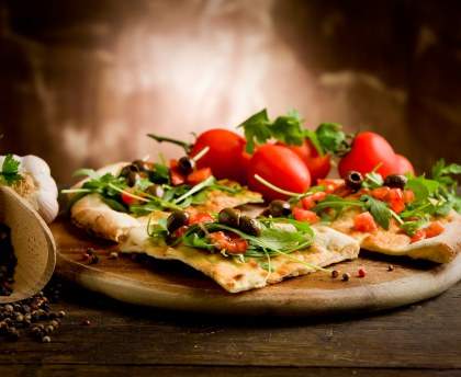 Pizza aux légumes d'été 