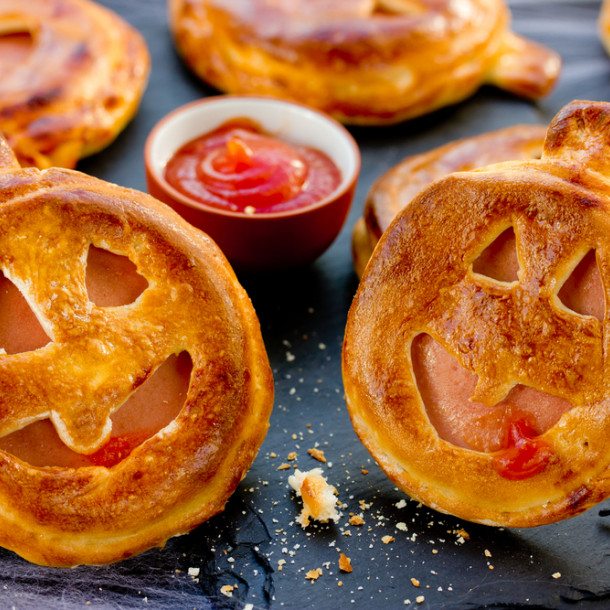 Pizza Calzone Halloween