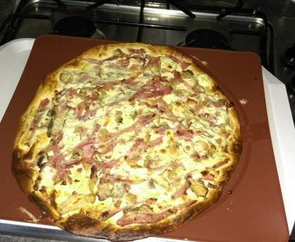 Pizza campagnarde au Boursin