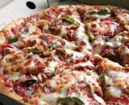 Pizza Campione (à la viande de boeuf hachée)