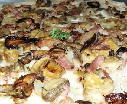 Pizza forestière