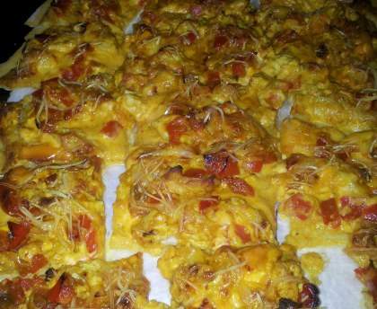pizza indienne