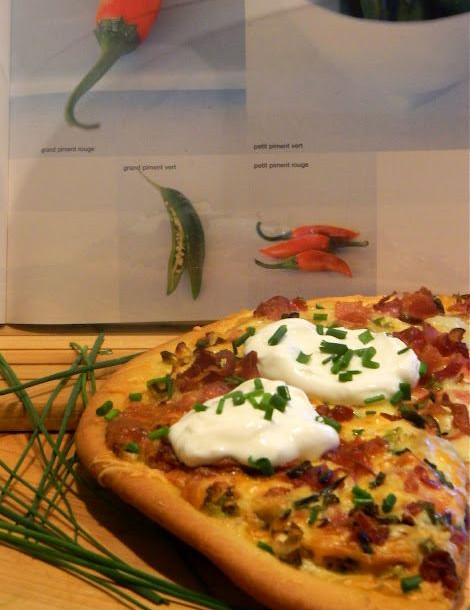 Pizza pierogi