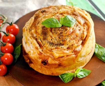 Pizza roulée