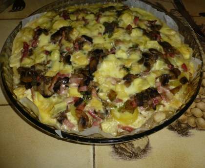 Pizza tartiflette
