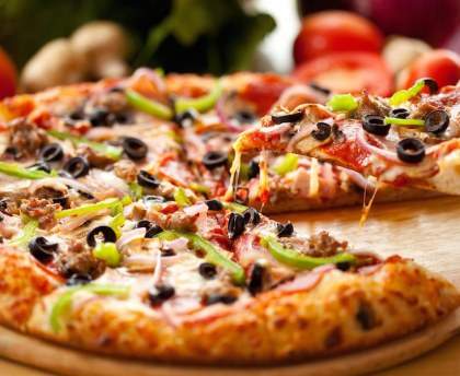 Pizza thon poulet chorizo