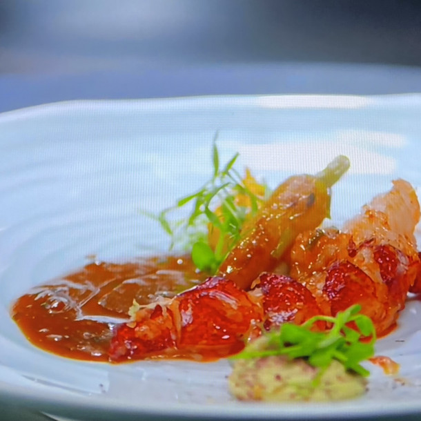 Plat principal : Homard breton