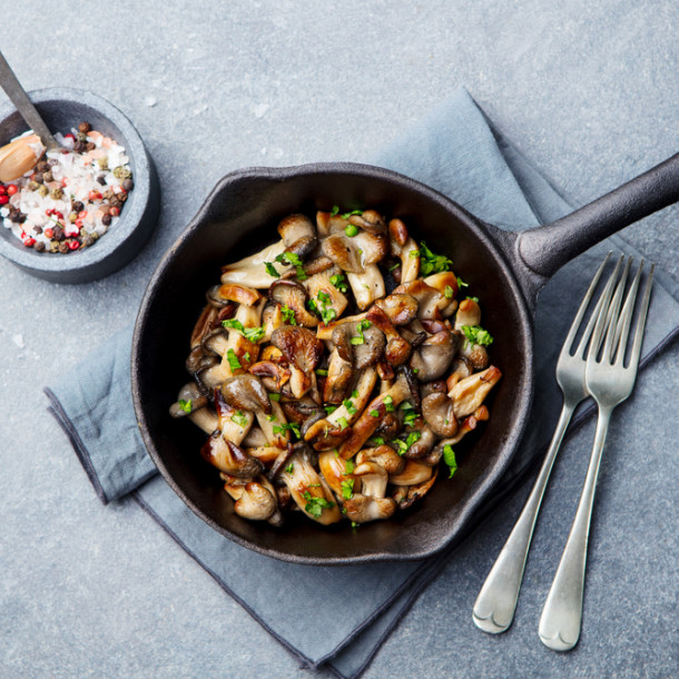Poêlée aux endives et aux champignons