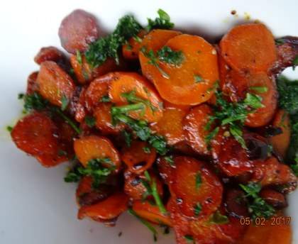 Poêlée de carottes Vichy