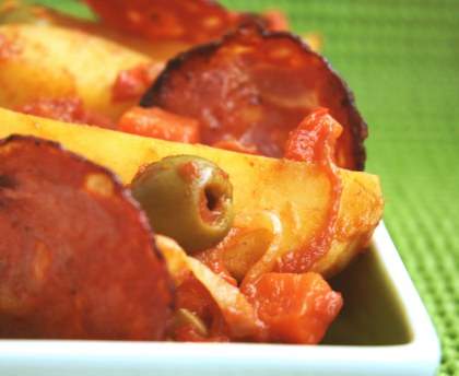 Poêlées de pommes de terre ibérique