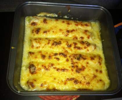 Poireaux au jambon à la béchamel