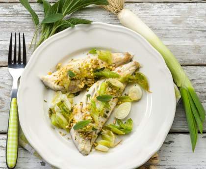 Poireaux au poisson
