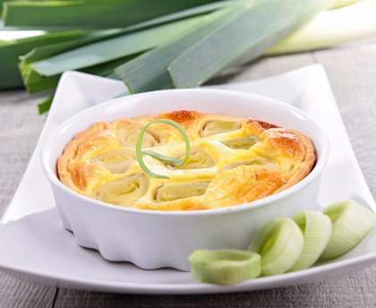 Poireaux gratinés