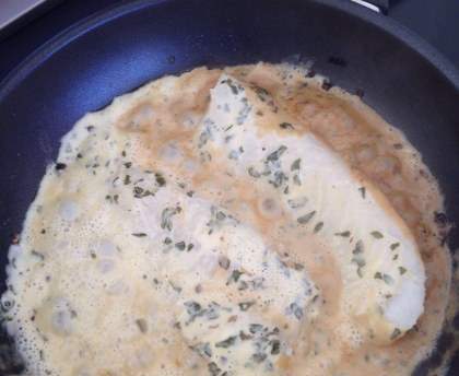 Poisson à la crème