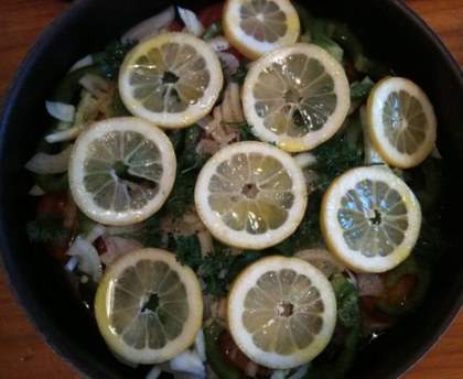 Poisson blanc poêlé à la provençale