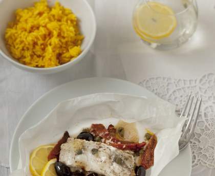 Poisson en papillotte (Grèce)
