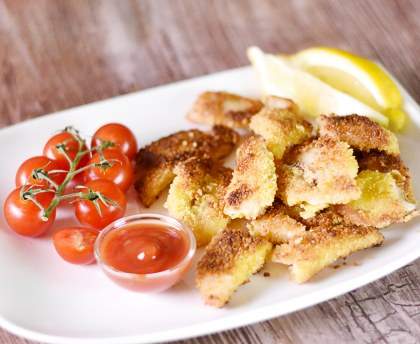 Poisson pané (merlan)