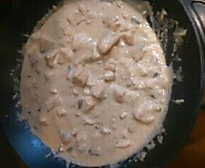 poisson sauce courgettes