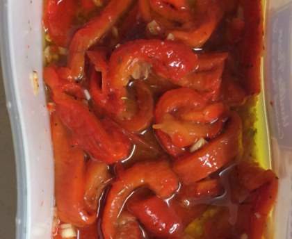 Poivrons à l'huile niçois