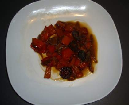 Poivrons au chorizo