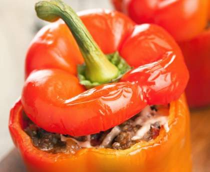 Poivrons farcis express
